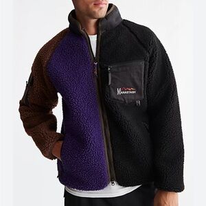 Manastash MT Gorilla Panel Fleece Jacket Size XL